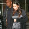 Kanye West et sa femme Kim Kardashian quittent un studio photo dans le quartier de Chelsea District à New York. Le 16 avril 2016