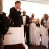 Exclusif -  Mariage de Cyril Hanouna avec Camille Combal dans la Little White Wedding Chapel de Las Vegas le 2 avril 2016.