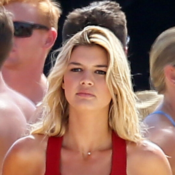 Kelly Rohrbach - Les acteurs sur le tournage de 'Baywatch' à Savannah en Georgie, le 19 avril 2016