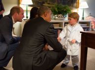 George de Cambridge : Le fils de Kate et William craquant avec le couple Obama