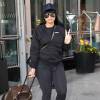 Exclusif - Rob Kardashian et sa fiancée Blac Chyna quittent leur hôtel et se rendent à l'aéroport de Boston, le 18 avril 2016.