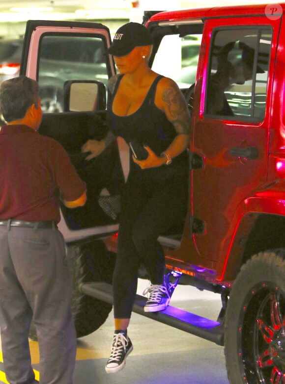 Amber Rose et Blac Chyna à Los Angeles, le 22 avril 2016.