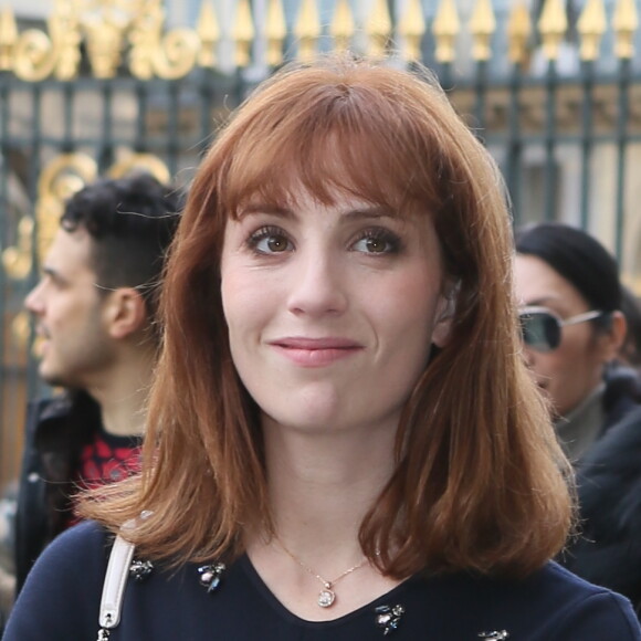 Lolita Chammah - Arrivées au défilé de mode "Christian Dior", collection prêt-à-porter automne-hiver 2016-2017 au musée du Louvre à Paris, le 4 mars 2016. © CVS/Veeren/Bestimage