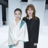 Lan Yu et Lolita Chammah - People au défilé de mode "Lan Yu", collection Haute Couture printemps-été 2015, à Paris le 28 janvier 2015.