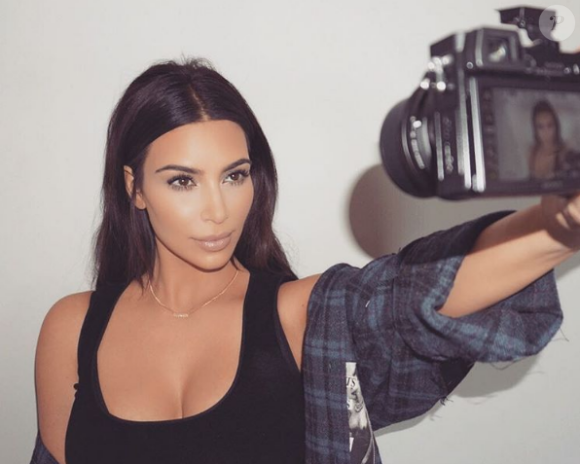 Kim Kardashian a publié une photo d'elle sur sa page Instagram, le 27 avril 2016