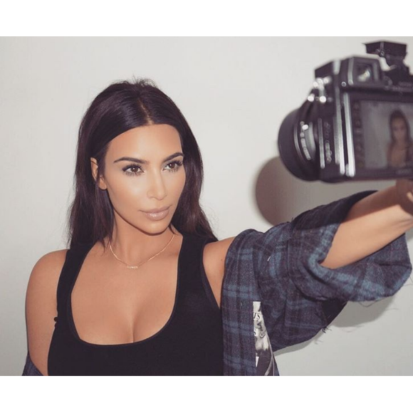 Kim Kardashian a publié une photo d'elle sur sa page Instagram, le 27 avril 2016