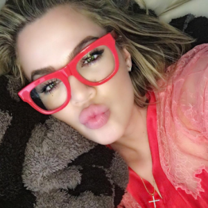 Khloé Kardashian a publié une photo d'elle sur sa page Instagram au mois d'avril 2016