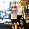 Gigi Hadid et son coach Rob chez Gotham Gym