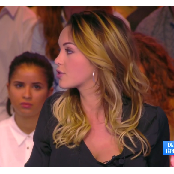 Nabilla, dans Touche pas à mon poste sur D8, le jeudi 28 avril 2016.