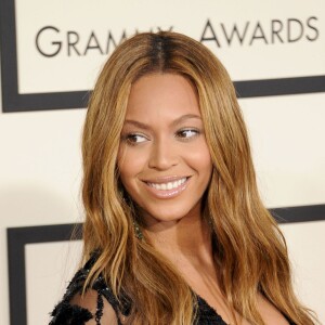 Beyoncé Knowles à la 57ème soirée annuelle des Grammy Awards au Staples Center à Los Angeles, le 8 février 2015.