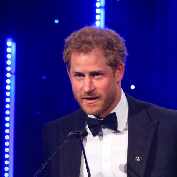 Le prince Harry à la soirée BT Sport Industry Awards à Londres le 28 avril 2016