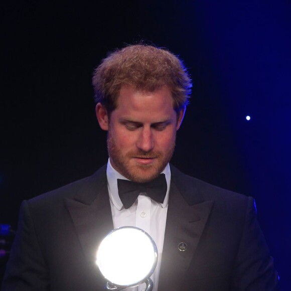 Le prince Harry à la soirée BT Sport Industry Awards à Londres le 28 avril 2016