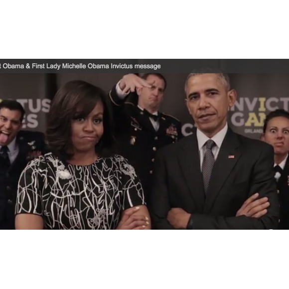 Barack et Michelle Obama ont provoqué le prince Harry en vidéo, le 29 avril 2016, au sujet des 2e Invictus Games, qui auront lieu du 8 au 12 mai à Orlando. La réponse ne s'est pas fait attendre...