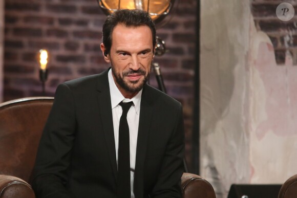 Exclusif - Gérald de Palmas, lors de l'enregistrement de l'émission Du côté de chez Dave à Paris (tournage le 16 février 2016 pour diffusion le dimanche 1er mai 2016 sur France 3).