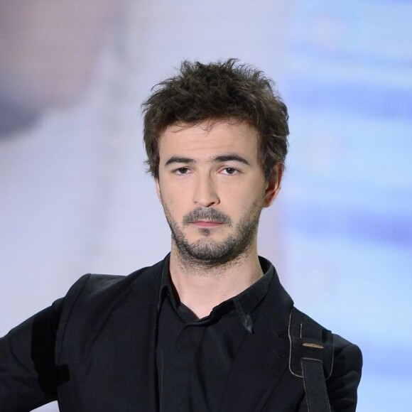 Renan Luce à l'enregistrement de l'émission "Vivement Dimanche" à Paris le 3 décembre 2014