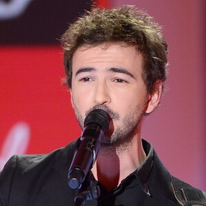 Renan Luce à l'enregistrement de l'émission "Vivement Dimanche" à Paris le 3 décembre 2014