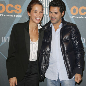 Jamel Debbouze et Mélissa Theuriau au 19e festival international du film de comédie de l'Alpe d'Huez 2016 le 16 janvier 2016.