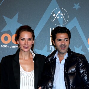 Jamel Debbouze et sa femme Mélissa Theuriau lors de la cérémonie de clôture du 19e Festival International du film de Comédie de l'Alpe d'Huez, le 16 janvier 2016. © Dominique Jacovides/Bestimage