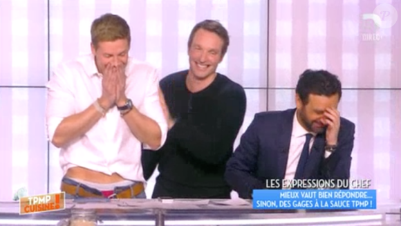 Le 25 janvier, dans "Touche pas à mon poste" sur D8, des nouilles ont été versées dans le caleçon de Matthieu Delormeau.