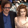  Helena Bonham-Carter et Tim Burton lors de la projection de Harry Potter et l'ordre du Ph&eacute;nix &agrave; Londres le 3 juillet 2007 