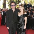 Tim Burton et Helena Bonham-Carter au Festival de Cannes 2006