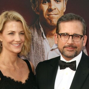 Steve Carell et sa femme Nancy Carell à la soirée "American Film Institute's 43rd Life Achievement Award" à Hollywood, le 4 juin 2015