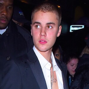 Justin Bieber à son arrivée au club Up & Down lors de l'after party du Met Gala le 2 mai à New York