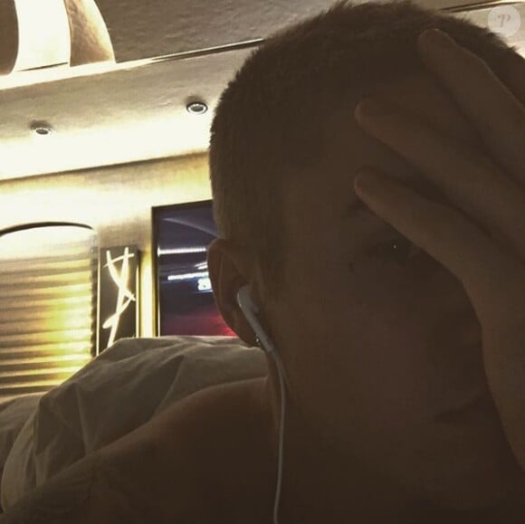 Justin Bieber sur une photo postée sur son compte Instagram le 8 mai 2016
