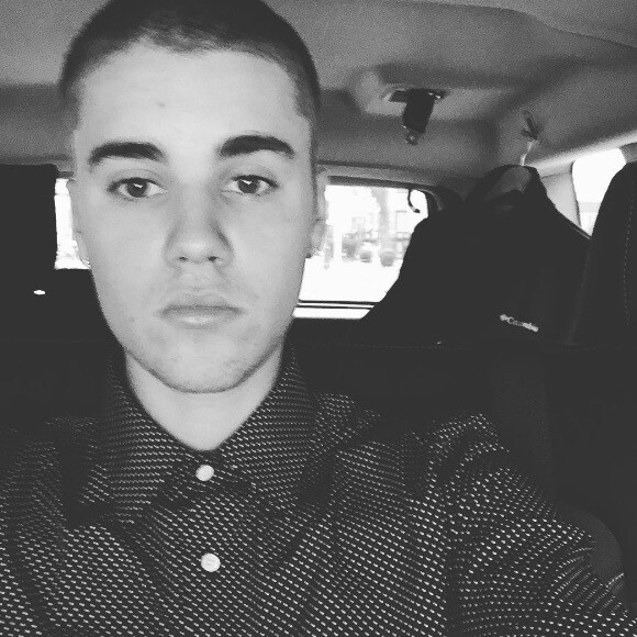 Justin Bieber sur une photo postée sur son compte Instagram le 1er mai 2016