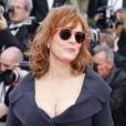Susan Sarandon - Montée des marches du film "Money Monster" lors du 69ème Festival International du Film de Cannes le 12 mai 2016