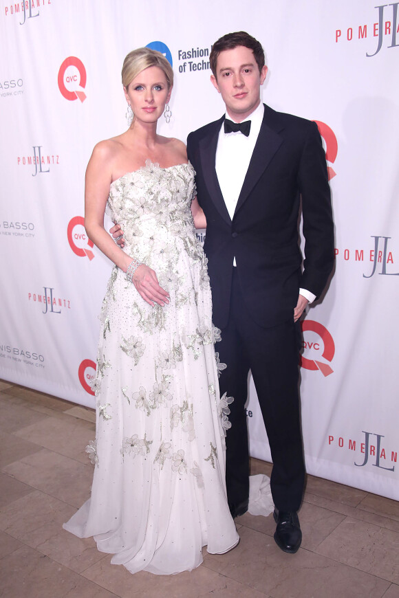 Nicky Hilton enceinte et son mari James Rothschild au FIT Gala 2016 à New York. Le 9 mai 2016 © Sonia Moskowitz / Zuma Press / Bestimage