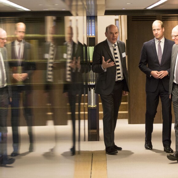 Le prince William, duc de Cambridge, en visite à l'Université d'Oxford le 11 mai 2016.