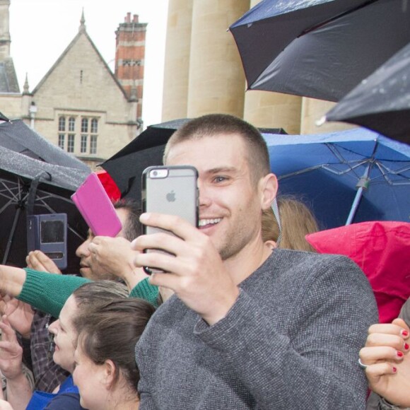 Le prince William, duc de Cambridge, en visite à l'Université d'Oxford le 11 mai 2016.