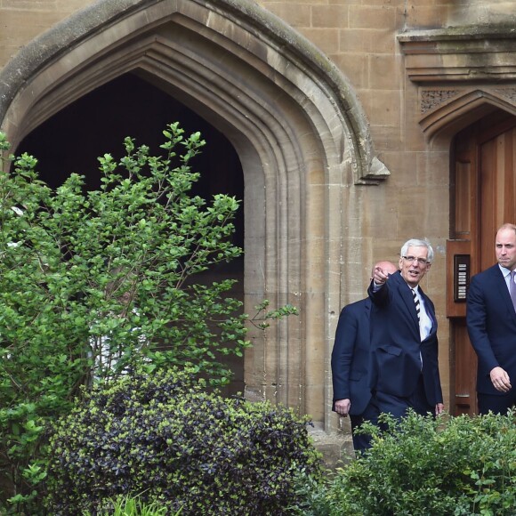 Le prince William, duc de Cambridge, en visite à l'Université d'Oxford le 11 mai 2016.