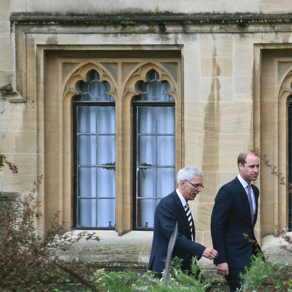 Le prince William, duc de Cambridge, en visite à l'Université d'Oxford le 11 mai 2016.