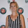 Mathilde Johansson - Soirée des joueurs à la Tour Eiffel lors du tournoi de tennis de Roland Garros à Paris. Le 22 mai 2015