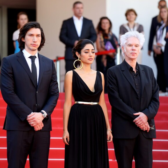 Adam Driver, Golshifteh Farahani et Jim Jarmusch - Montée des marches du film "Paterson" lors du 69ème Festival International du Film de Cannes. Le 16 mai 2016. © Borde-Jacovides-Moreau/Bestimage