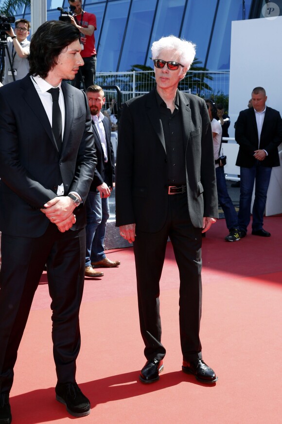 Jim Jarmusch et Adam Driver - Montée des marches du film "Paterson" lors du 69ème Festival International du Film de Cannes. Le 16 mai 2016. © Borde-Jacovides-Moreau/Bestimage
