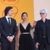 Adam Driver, Golshifteh Farahani et Jim Jarmusch - Montée des marches du film "Paterson" lors du 69ème Festival International du Film de Cannes. Le 16 mai 2016. © Borde-Jacovides-Moreau/Bestimage