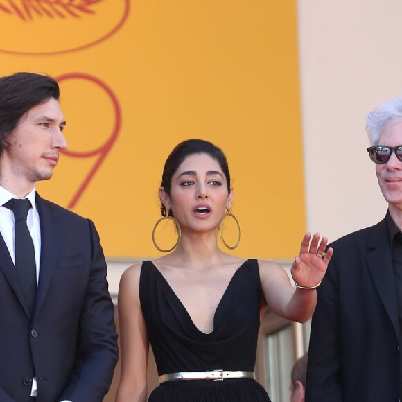 Adam Driver, Golshifteh Farahani et Jim Jarmusch - Montée des marches du film "Paterson" lors du 69ème Festival International du Film de Cannes. Le 16 mai 2016. © Borde-Jacovides-Moreau/Bestimage