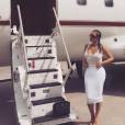 Kim Kardashian arrive à l'hôtel Martinez à Cannes. Le 16 mai 2016.
