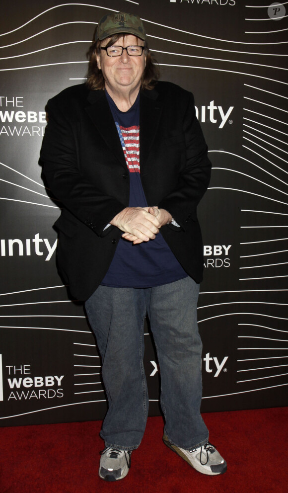 Michael Moore à la 20ème soirée annuelle Webby Awards à Cipriani Wall Street à New York, le 16 mai 2016