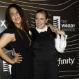 Lena Dunham, Jenni Konner à la 20ème soirée annuelle Webby Awards à Cipriani Wall Street à New York, le 16 mai 2016