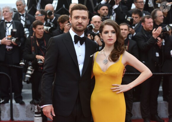 Justin Timberlake et Anna Kendrick - Montée des marches du film "Café Society" pour l'ouverture du 69ème Festival International du Film de Cannes. Le 11 mai 2016