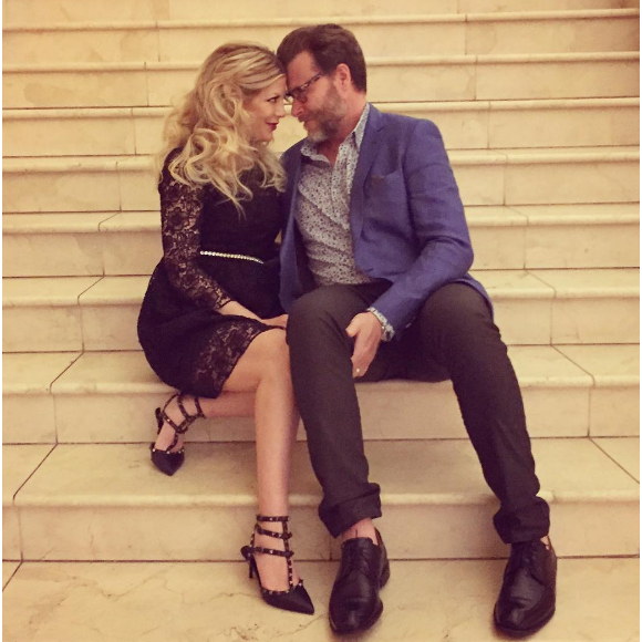 Tori Spelling et son mari Dean McDermott sont de passage à Paris. Ils profitent d'un séjour en France avec leurs quatre enfants pour fêter leur 10e anniversaire de mariage. Dean McDermott a demandé sa femme en mariage pour la troisième fois à cette occasion. Le couple va renouveller ses voeux bientôt. Photo publiée sur la page Instagram de Tori Spelling au mois de mai 2016.