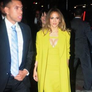 Jennifer Lopez quitte la NBC After Party à New York, le 16 mai 2016. © CPA/Bestimage