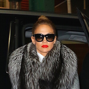 Jennifer Lopez se rend à une séance photo à New York, le 1er mars 2016