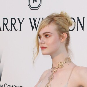 Elle Fanning - Photocall de la 23e édition du Gala de l'amfAR "Cinéma contre Sida" à l'hôtel de l'Eden Roc au Cap d'Antibes, le 19 mai 2016, lors du 69 ème Festival International du Film de Cannes.