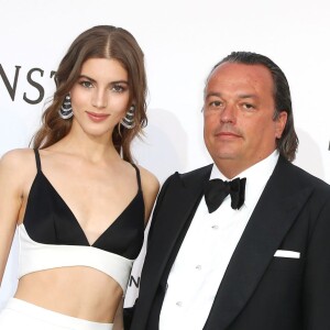 Gilles Mansard PDG de Grisogono France et Valery Kaufman - Photocall de la soirée "23th edition of AmfAR's Cinema Against AIDS" Gala à l'hôtel de l'Eden Roc au Cap d'Antibes, le 19 mai 2016, lors du 69 ème Festival International du Film de Cannes. © Dominique Jacovides/Bestimage
