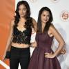 Alizé Lim et Amandine Hesse-Cazaux lors de la Soirée des Joueurs de Roland-Garros 2016, le 19 mai au Petit Palais, à Paris.